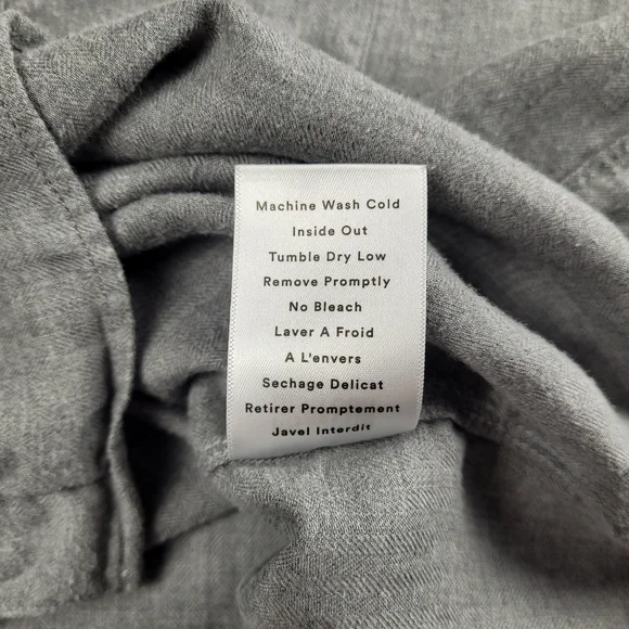 Gray Grayson Women Button Down Shirt - Picture 9 of 12